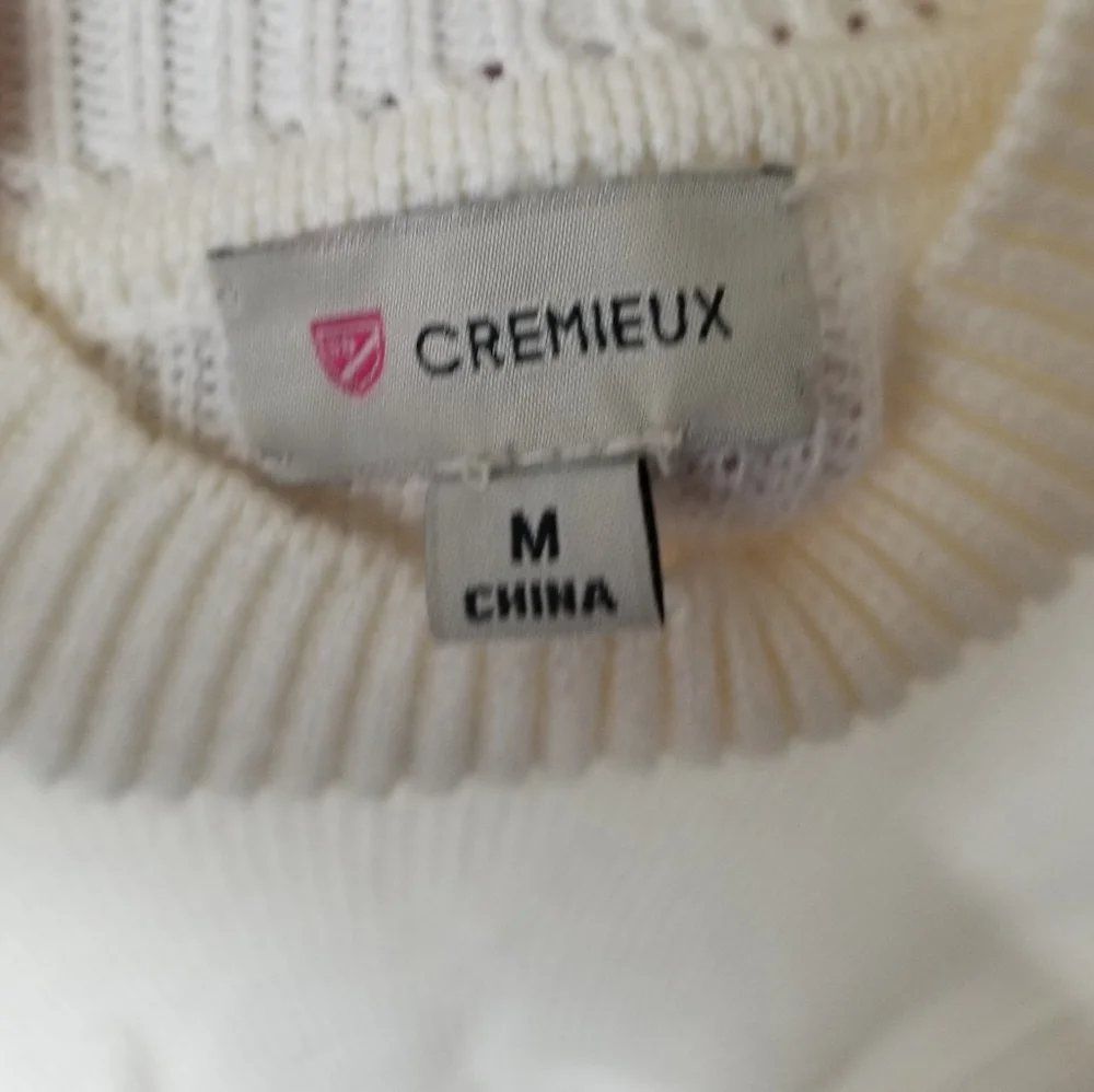 Daniel Cremieux tie front sweater size M